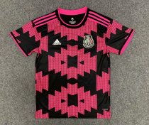 20/21 Adult Thai Quality Mexico pink black national soccer jersey football shirt