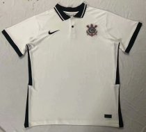 20/21 Adult Thai version Corinthians home white club soccer jersey football shirt