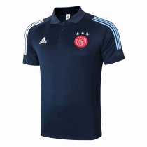 20/21 Adult Thai Quality Ajax dark blue polo football shirt soccer jersey