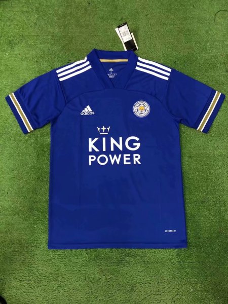 20/21 Adult Thai version Leicester city blue club soccer jersey football shirt