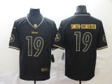 20/21 Men Steelers Smith Schuster 19 black NFL jersey