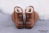 UGG 1002072 Classic Mini ll brown ankle boots