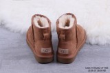 UGG 1016222 Classic Mini ll brown ankle boots