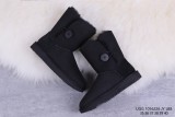 UGG 1016226 Bailey Button ll black boots