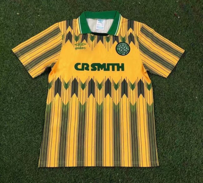 91-92 Adult Celtic retro soccer jersey football shirt