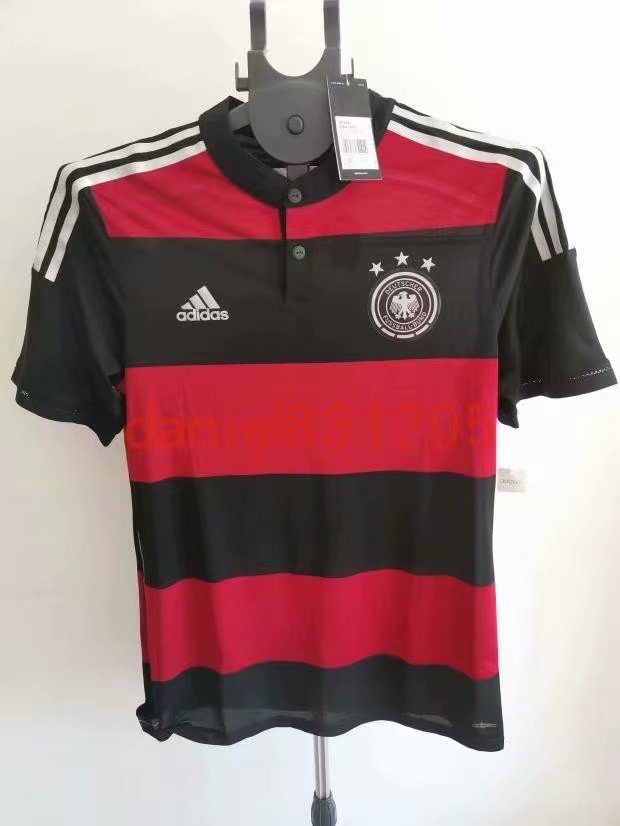 2014 Adult Germany away retro soccer jersey football shirt