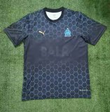20/21 Adult Thai version Marseilles black club soccer jersey football shirt