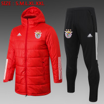 20/21 Adult Benfica red men long cotton padded clothes