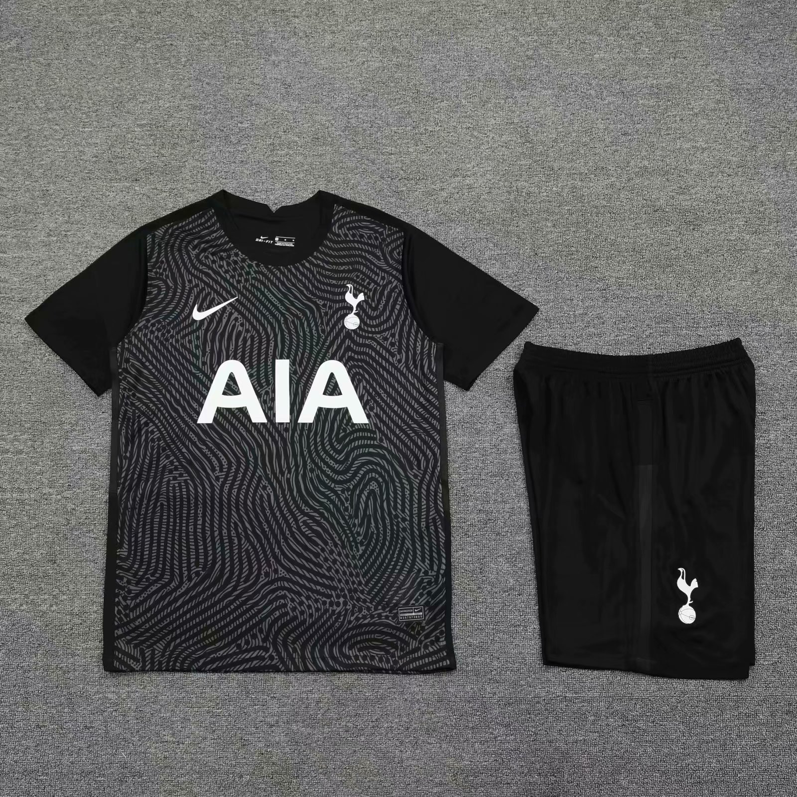 20/21 Adult Spurs black club soccer kits football uniform
