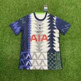21/22  Adult Thai version TOT Spurs blue club soccer jersey football shirt