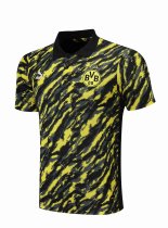 20/21   Adult Thai Quality BVB Dortmund black polo football shirt soccer jersey