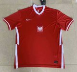 21/22   Adult Thai Quality Poland red national soccer jersey football shirt