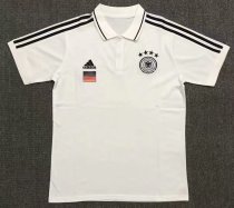 20/21  Adult Thai Quality Germany white polo football shirt soccer jersey
