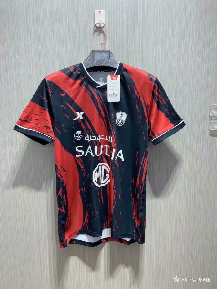 21/22 Adult Thai version Al Ahli Saudi red club soccer jersey football ...