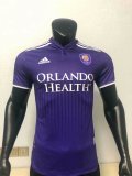 21/22   Adult top players version Orlando City home purple soccer jersey football shirt
