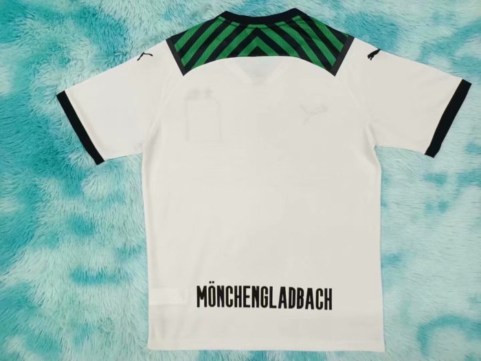 21/22  Adult Thai version Mönchengladbach home white club soccer jersey football shirt
