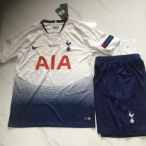 Tottenham home Hotspur white soccer/football uniforms