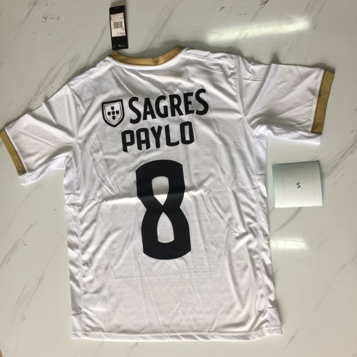 Adult Thai version Benfica white club soccer jersey football shirt