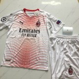 AC Milan pink club soccer kits football uniforms