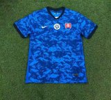 20/21  Adult Thai version FIFA World Cup Slovakia home blue soccer jersey football shirt
