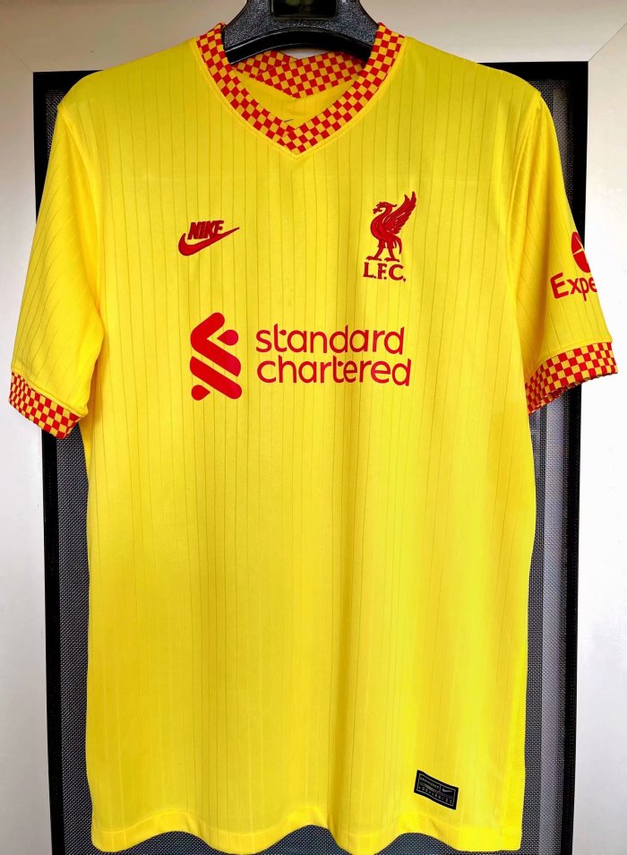 21/22  Adult Thai version Liverpool 3rd Away club soccer jersey football shirt