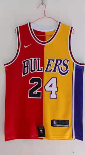 20/21 Men Chicago Bulls Jordan 23 24 splicing edition basketball jersey shirt