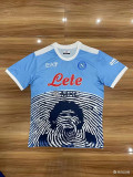21-22 Napoli special version light blue soccer jersey
