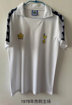Retro 1978 Tottenham home soccer jersey