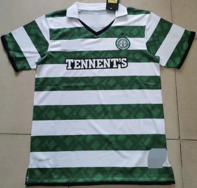 Retro 2011 Celtic home soccer jersey