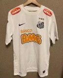 Retro 11-12 Santos white soccer jersey football shirt