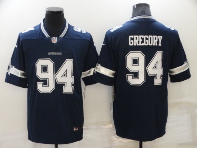 22 New Men Cowboys GREGORY 94 blue NFL Jersey