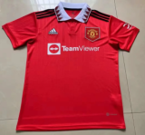 22-23 Thai version Manchester United Home club red Soccer Jersey football shirt
