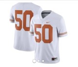 22 Men‘s Nike 50 white Texas Longhorns College Alternate Limited jersey