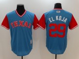 22 Men's Texas Rangers EL KOJA 29 MLB Jersey