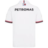 Mercedes AMG Petronas F1 Racing Team Polo - White 2022