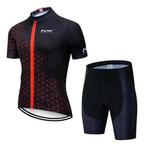 2022 Cycling Jersey NW Team Clothing Bicycle Short Sleeves Jacket
