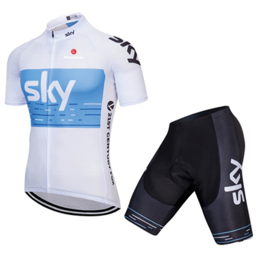 2022 Cycling Jersey SKY Team Clothing Bicycle Short Sleeves Jacket