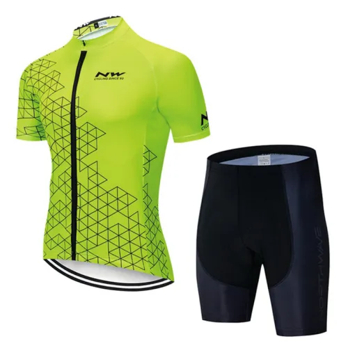 2022 Cycling Jersey NW Team Clothing Bicycle Short Sleeves Jacket