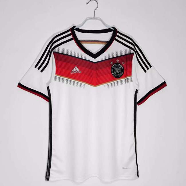 Retro 14-15 Germany home soccer jersey football shirt #7100
