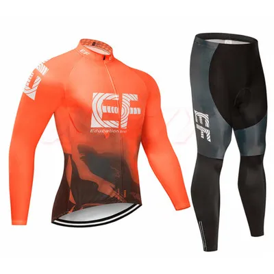2022 EF Cycling Jersey Clothing Bicycle long Sleeves