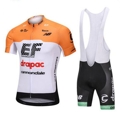 2022 EF Cycling Jersey Clothing Bicycle Short Sleeves