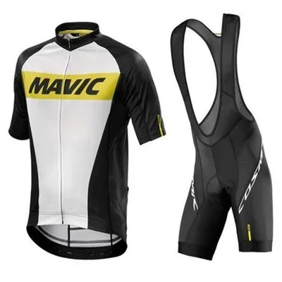 2022 MAVIC Cycling Jersey Clothing Bicycle Short Sleeves