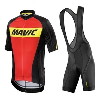 2022 MAVIC Cycling Jersey Clothing Bicycle Short Sleeves