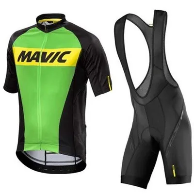 2022 MAVIC Cycling Jersey Clothing Bicycle Short Sleeves