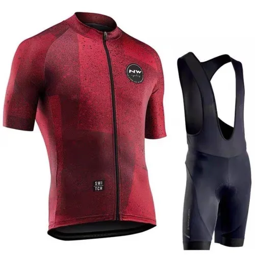 2022 NW Cycling Jersey Clothing Bicycle Short Sleeves