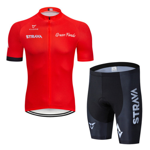 2022 STRA Cycling Jersey Clothing Bicycle Short Sleeves