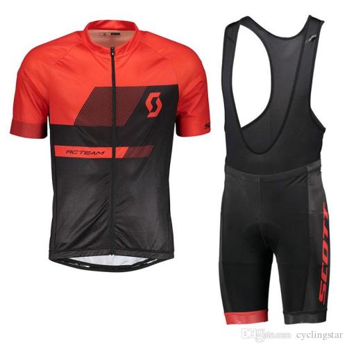 2022 SCOTT Cycling Jersey Clothing Bicycle Short Sleeves