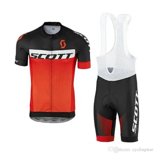 2022 SCOTT Cycling Jersey Clothing Bicycle Short Sleeves