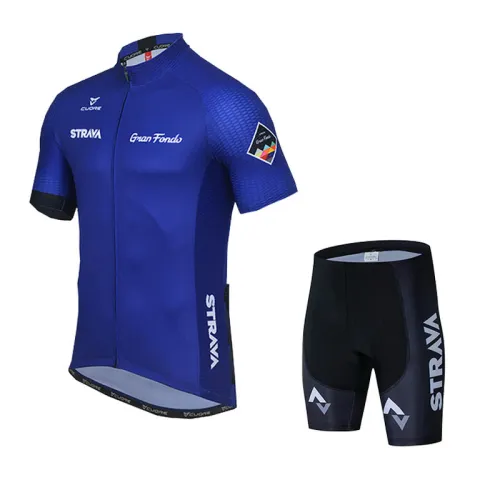 2022 STRA Cycling Jersey Clothing Bicycle Short Sleeves