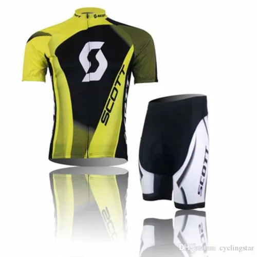 2022 SCOTT Cycling Jersey Clothing Bicycle Short Sleeves